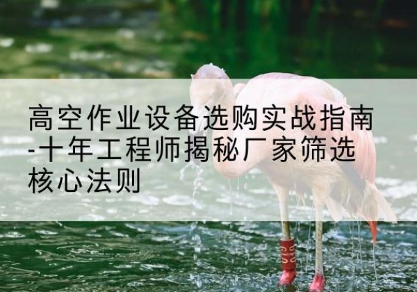 余干剪叉式升降机厂家-高空作业设备选购实战指南-十年工程师揭秘厂家筛选核心法则